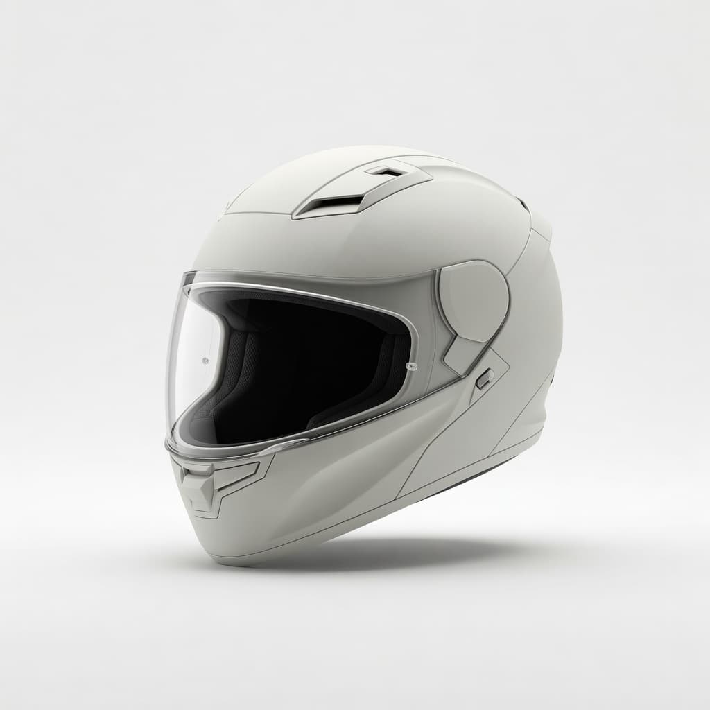 Full Face Motorcycle Helmet - View 1