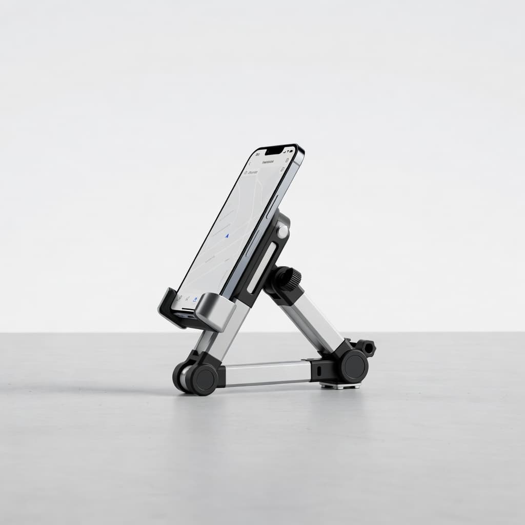 Universal Motorcycle Phone Mount - View 1